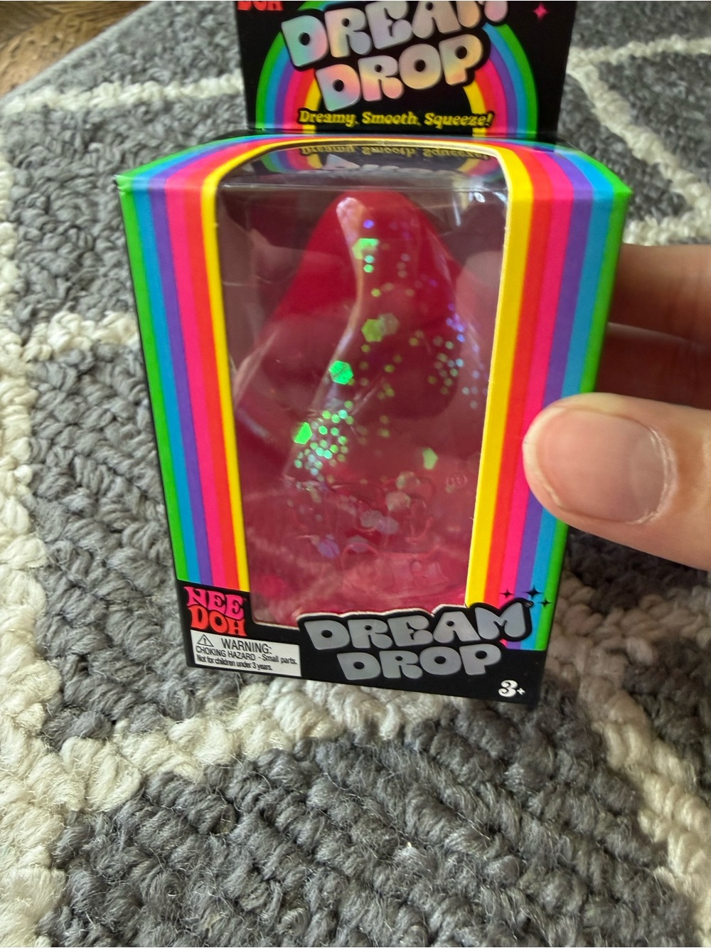 New NeeDoh pink  dream drop